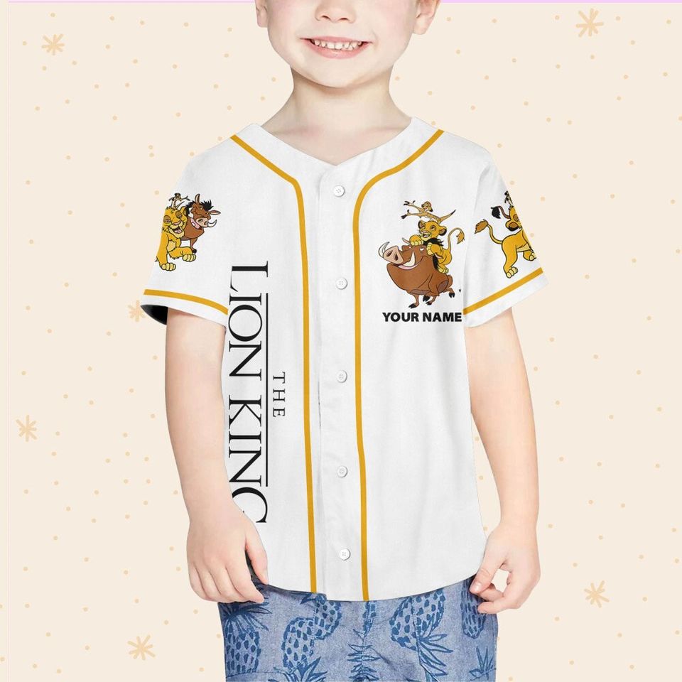 Custom Disney The Lion King Hakuna Matata Simple, Custom Baseball Jersey