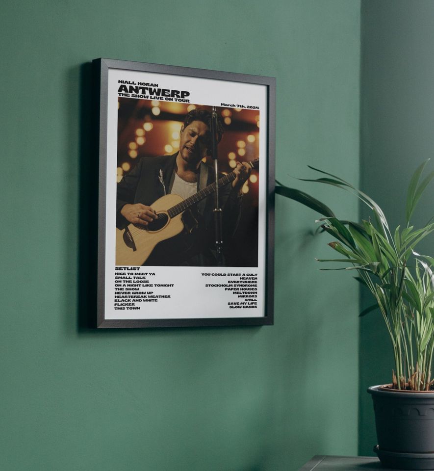 The Show Live On Tour Poster, Niall Horan Poster
