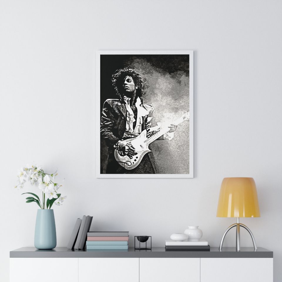 Prince Rogers Nelson Art - Rock Music Wall Design