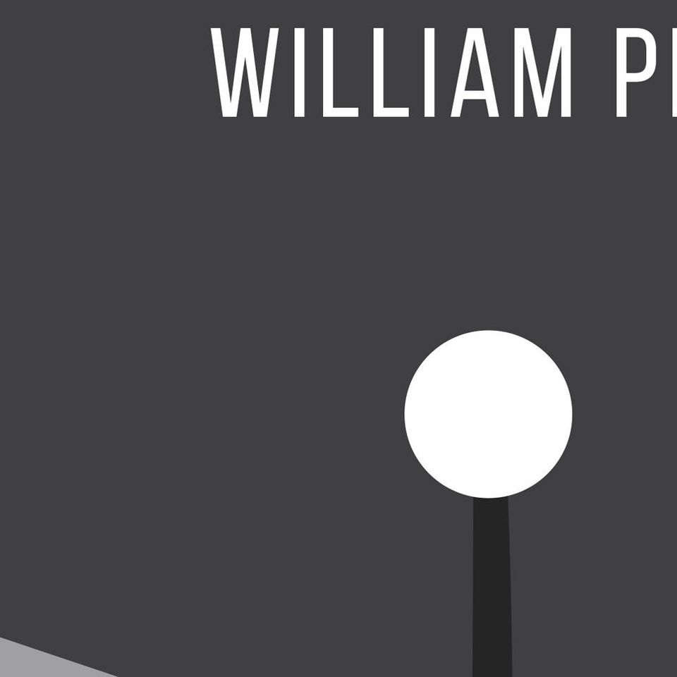 The Exorcist poster, minimalist film print - William Peter Blatty