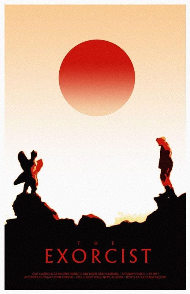The Exorcist Horror Poster Movie