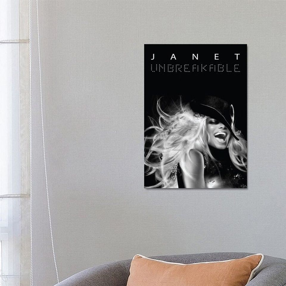 Janet Jackson,Music Poster,Vintage Poster