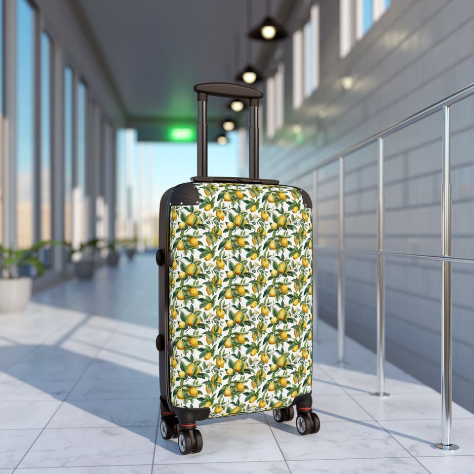 Lemon Theme Luggage, Fruit Merch