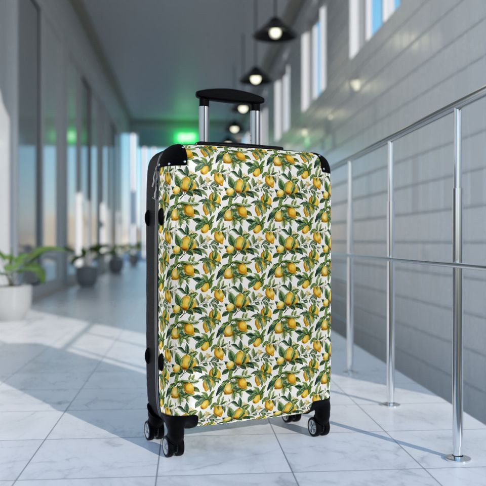 Lemon Theme Luggage, Fruit Merch