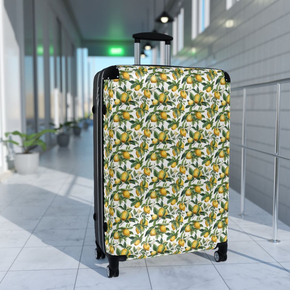 Lemon Theme Luggage, Fruit Merch