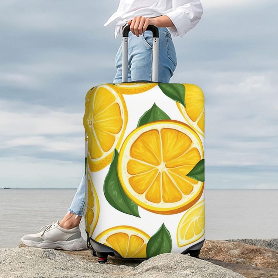 Lemon Theme Luggage, Fruit Merch