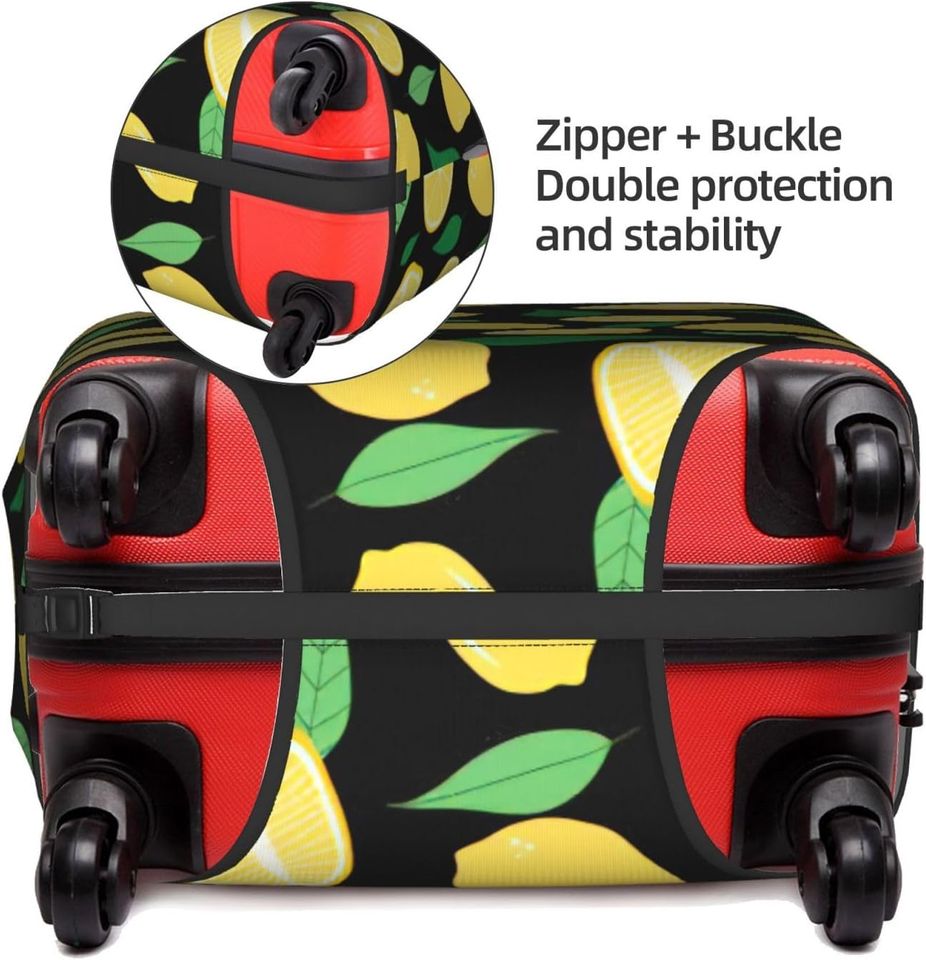 Lemon Theme Luggage, Fruit Merch