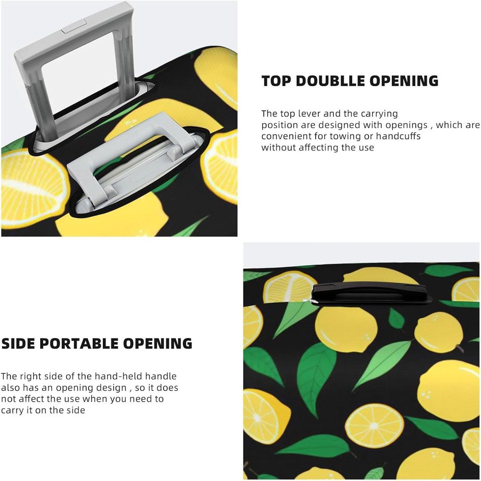 Lemon Theme Luggage, Fruit Merch