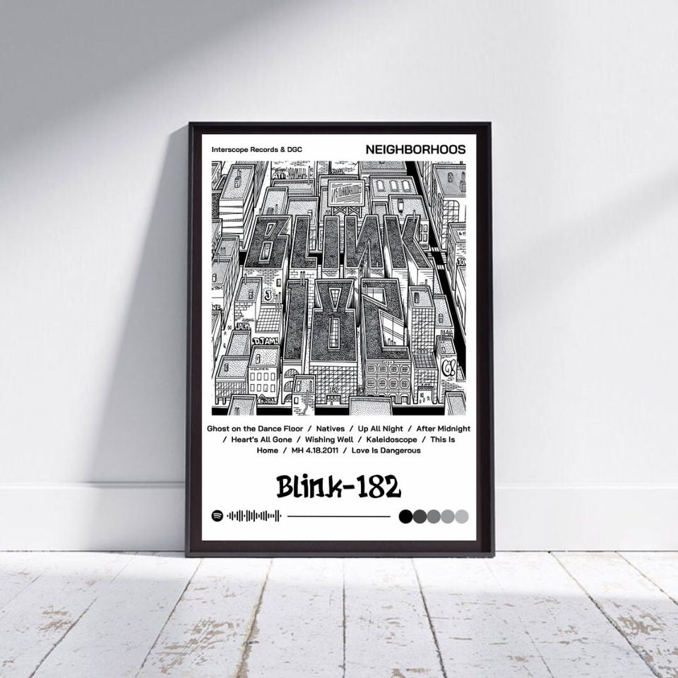 B182, Neighborhoods, Album Poster