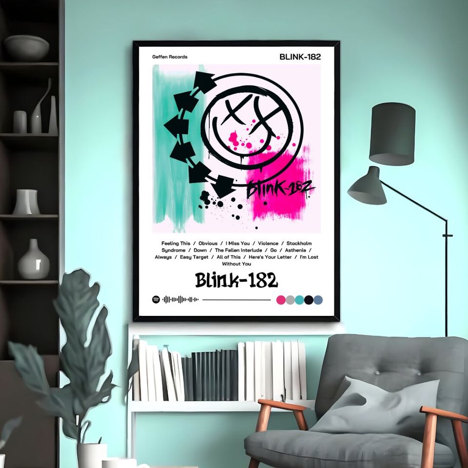 B182 Album Poster, Pop Punk Wall Art.