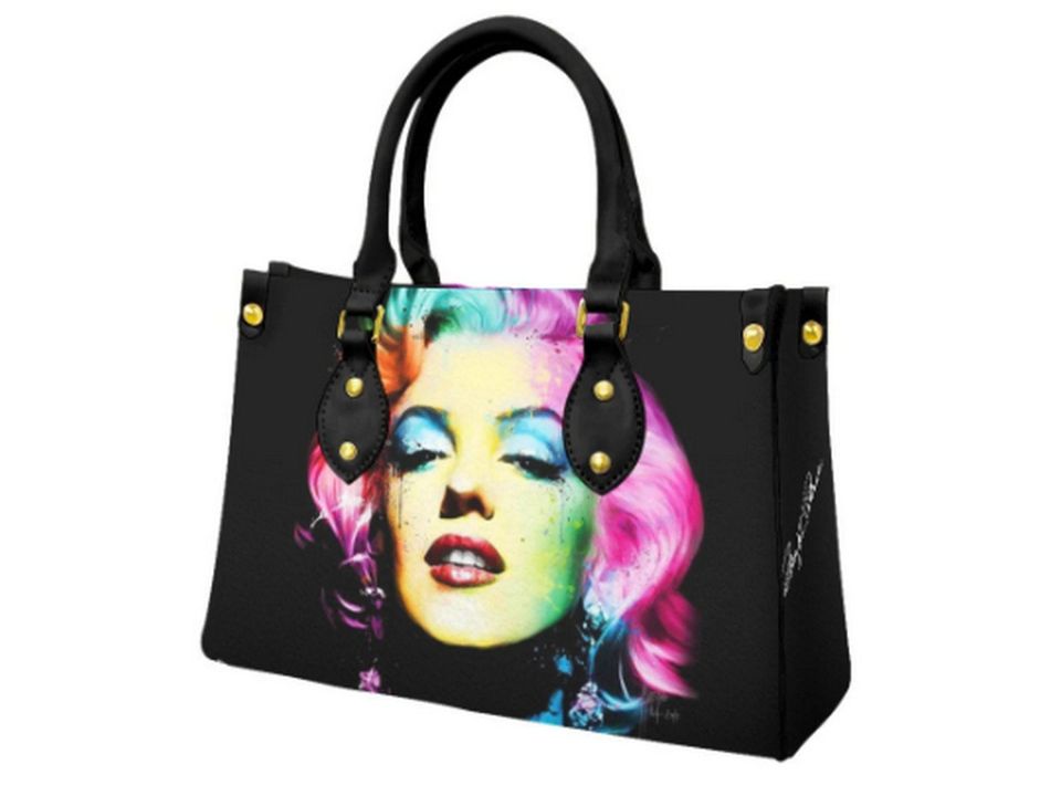 Marilyn Monroe "RAINBOW" Leather Bag, Gift for Women