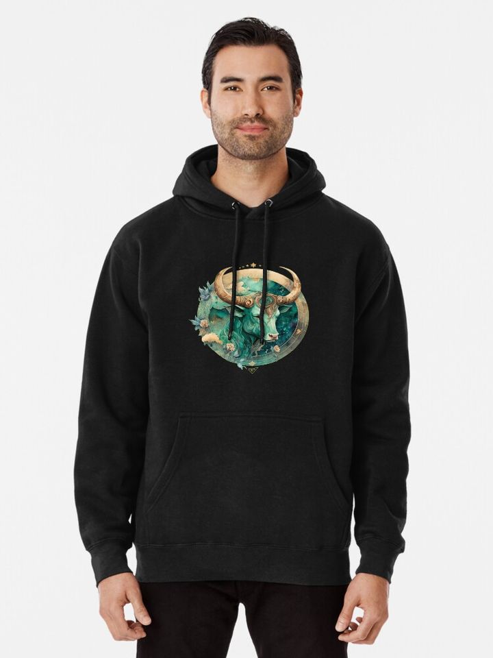 Taurus Zodiac Pullover Hoodie