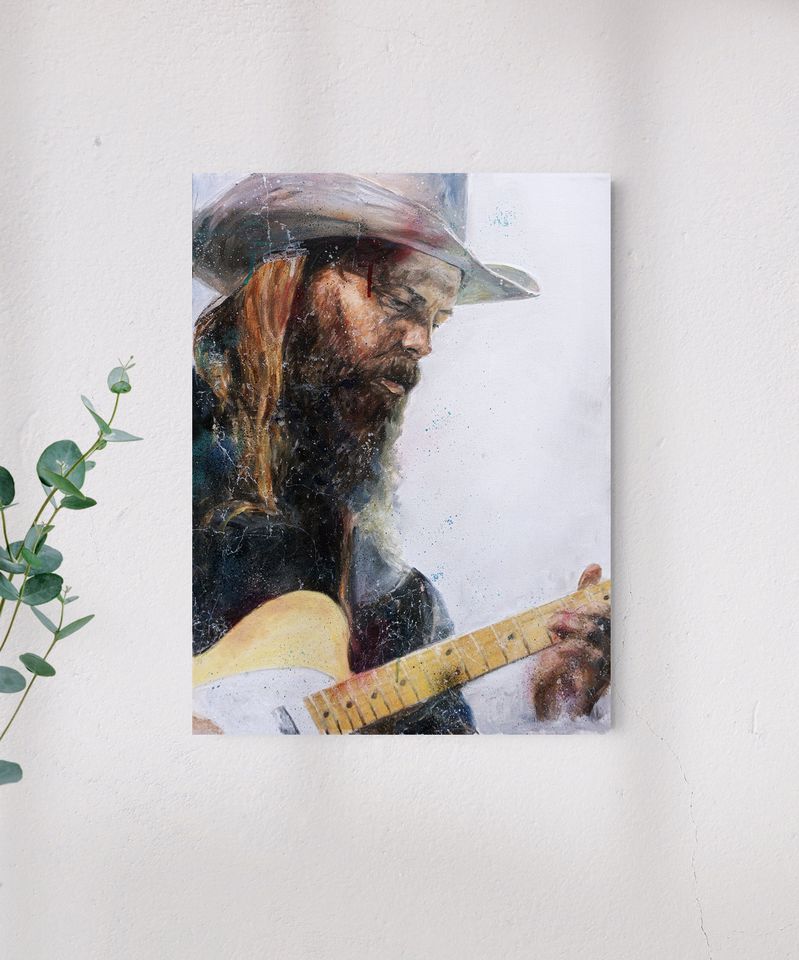 Chris Stapleton Poster, Home Decorf