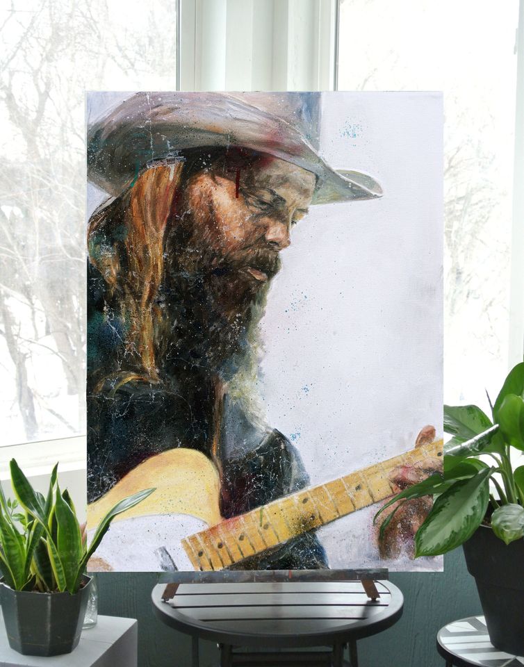 Chris Stapleton Poster, Home Decorf
