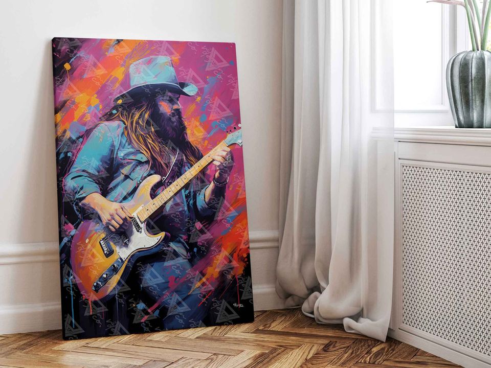 Chris Stapleton Poster, Home Decorf