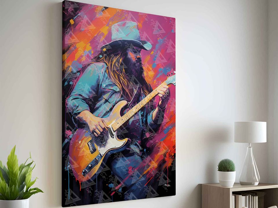 Chris Stapleton Poster, Home Decorf