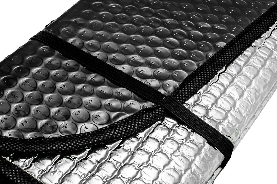 Eyes American US Flag Reflective Sunshade