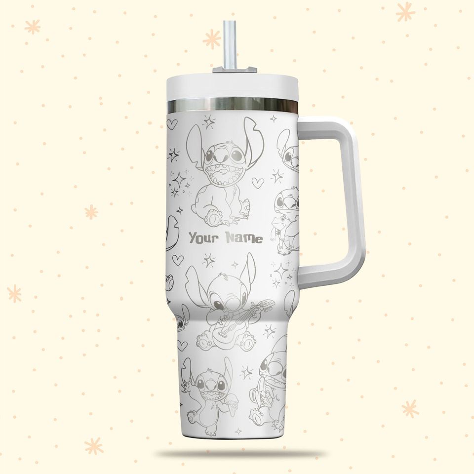 Personalized Lilo and Stitch Disney Tumbler
