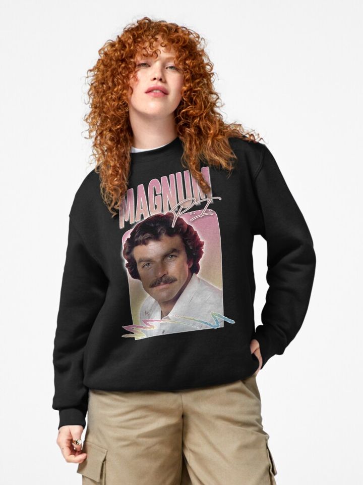 Magnum Pi 80S Retro Style Tom Selleck Pullover Sweatshirt