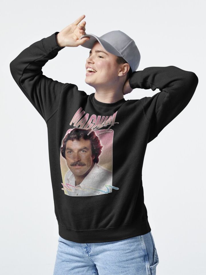 Magnum Pi 80S Retro Style Tom Selleck Pullover Sweatshirt