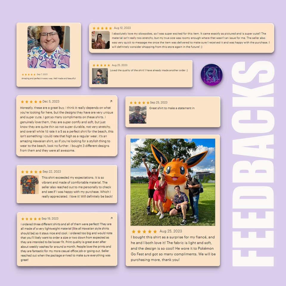 Psychic Mewtwo Hawaiian Button-Up Shirt Mewtwo Button-Up Shirt Gift