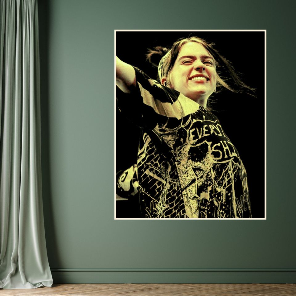 Happier Than Ever Poster, Billie Eilish, Hit Me Hard And Soft Poster