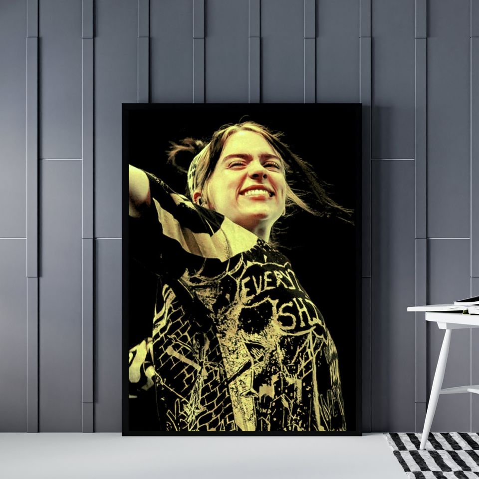 Happier Than Ever Poster, Billie Eilish, Hit Me Hard And Soft Poster