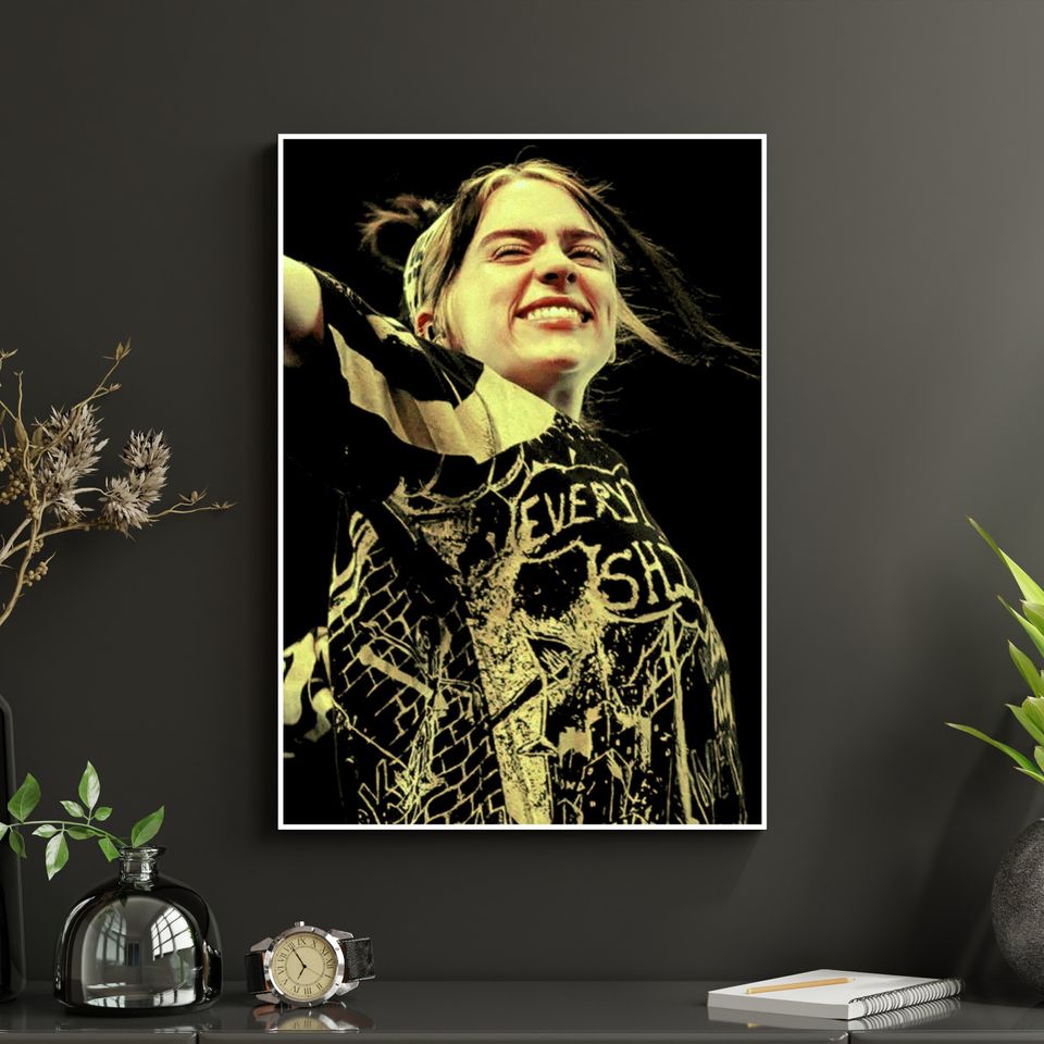 Happier Than Ever Poster, Billie Eilish, Hit Me Hard And Soft Poster