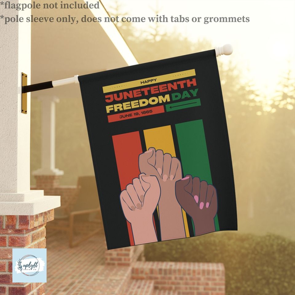 =Juneteenth Flag, Juneteenth Decor, Juneteenth Gift, Black Independence Day Flag, African American Home Decor