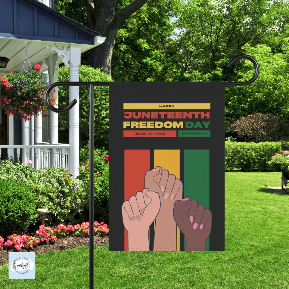 =Juneteenth Flag, Juneteenth Decor, Juneteenth Gift, Black Independence Day Flag, African American Home Decor