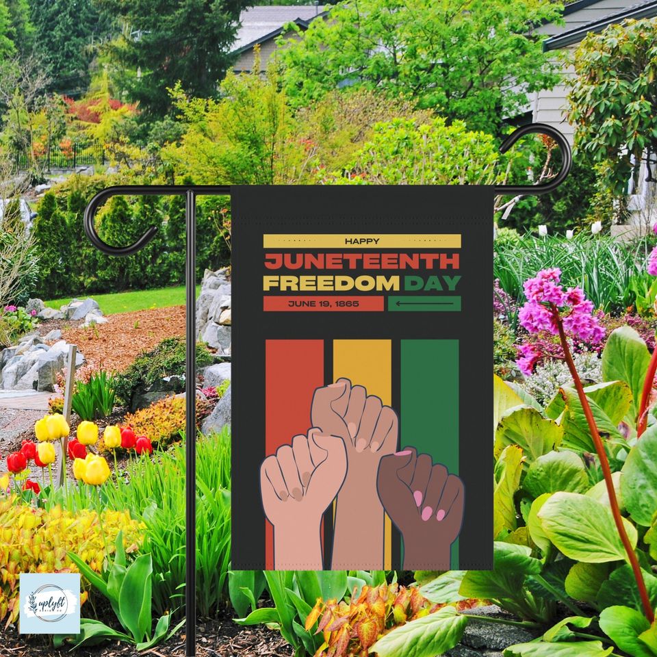 =Juneteenth Flag, Juneteenth Decor, Juneteenth Gift, Black Independence Day Flag, African American Home Decor