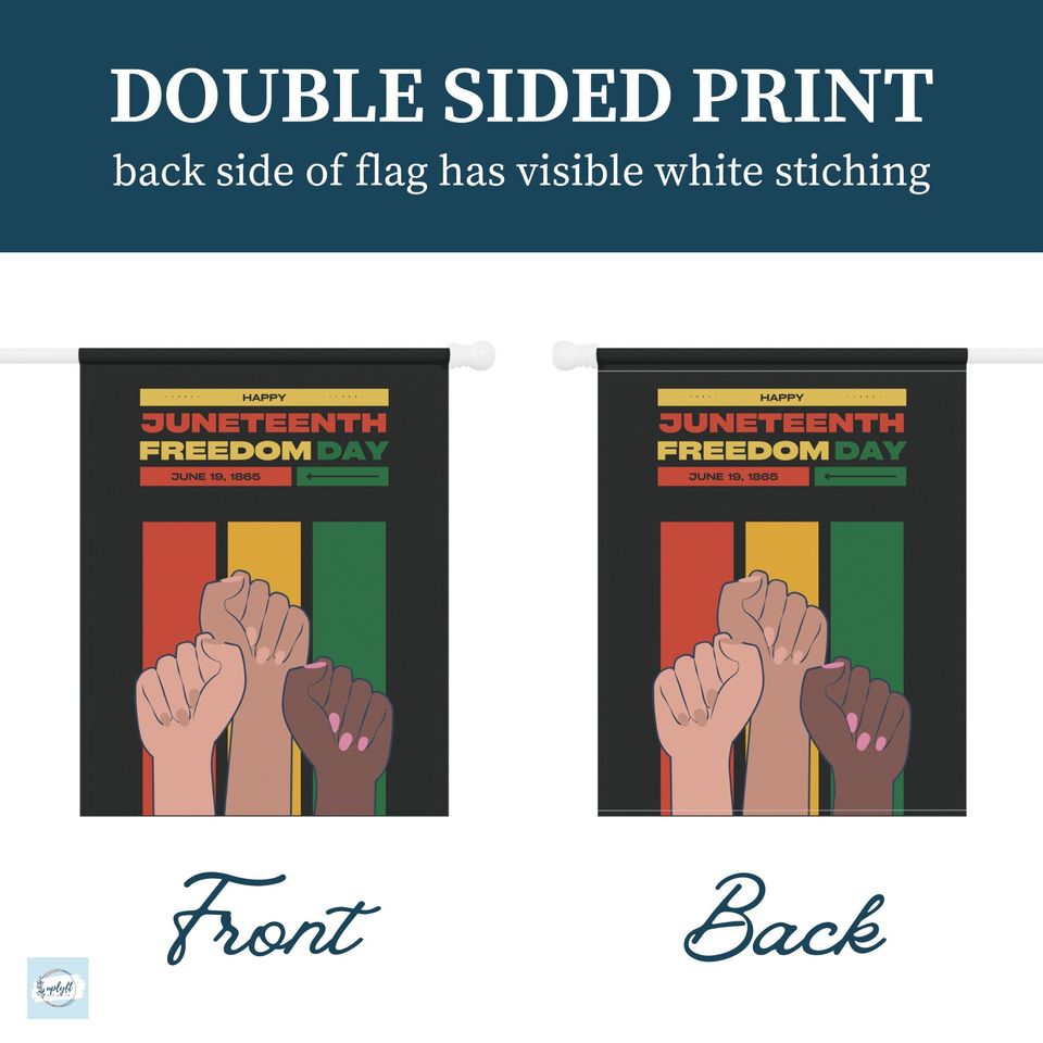 =Juneteenth Flag, Juneteenth Decor, Juneteenth Gift, Black Independence Day Flag, African American Home Decor