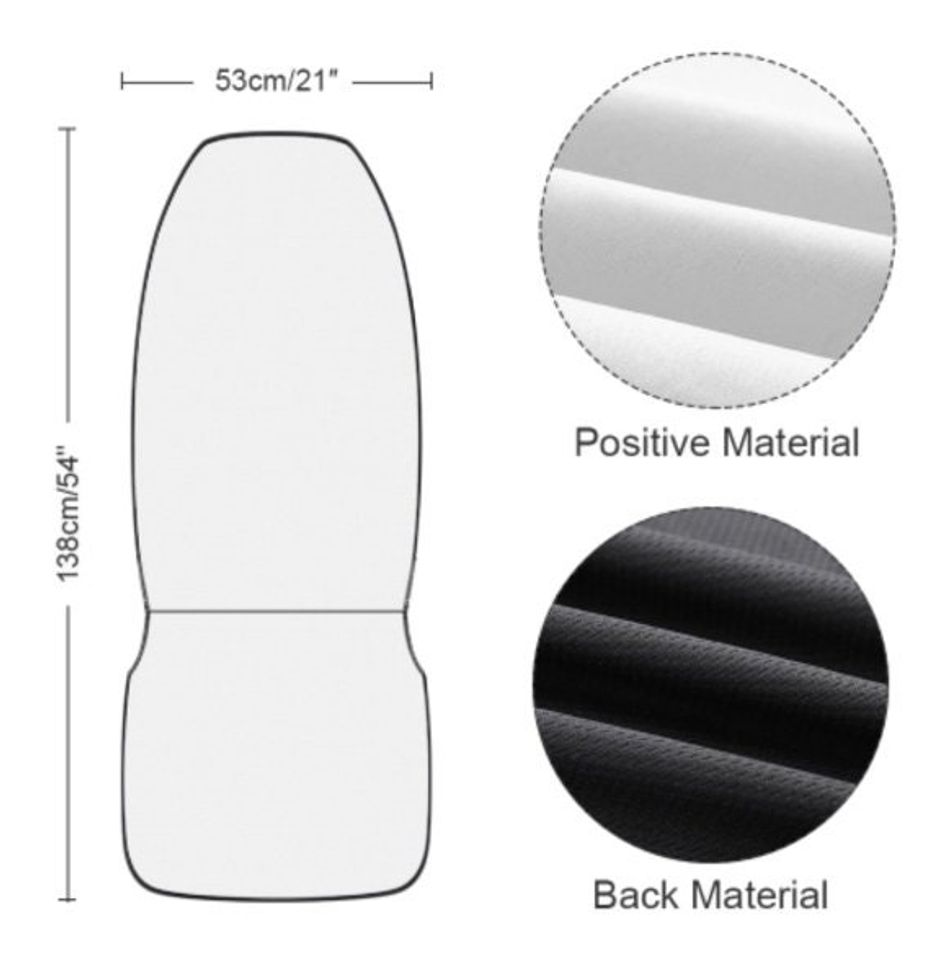 My Melody And Kuromi Car Seat Covers, Car Accessory