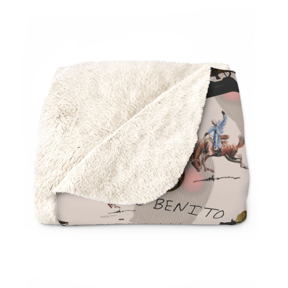 Bad Bunny New Album throw blanket, Bad Bunny Merch