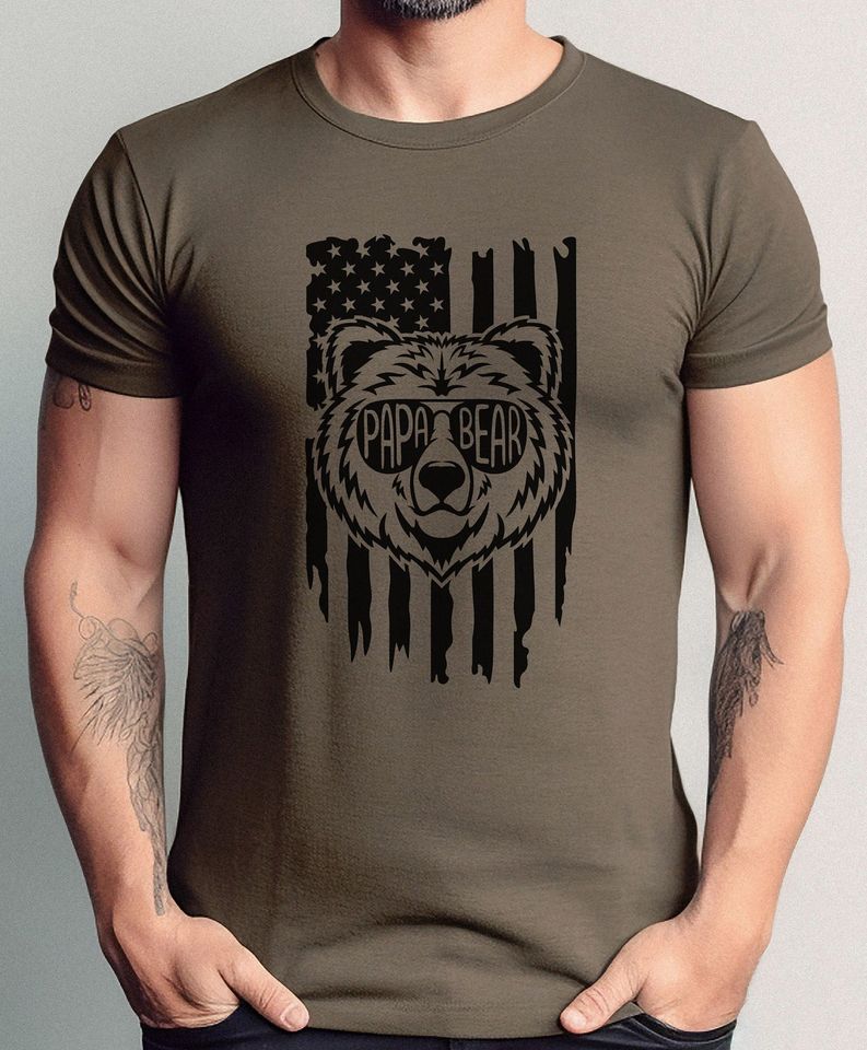 Father's day Daddy Bear Shirt, Father's Day Shirt, Gift For Daddy, Gift For Dad