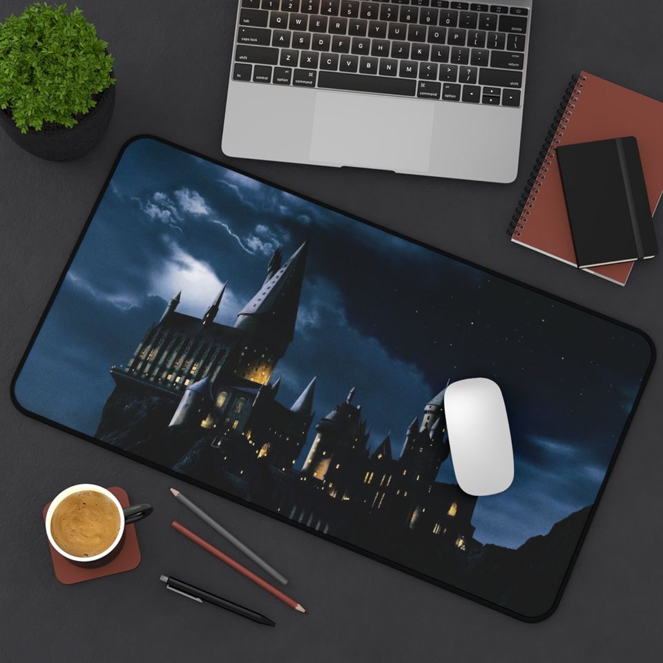 Wizard Office Decor Harry Potter Inspired, Wizard School Desk Mat