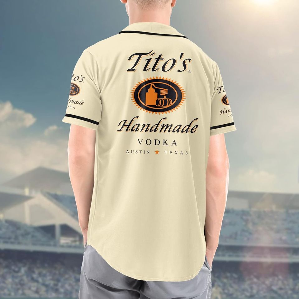 Vodka Baseball Jerseys Alcohol Shirts