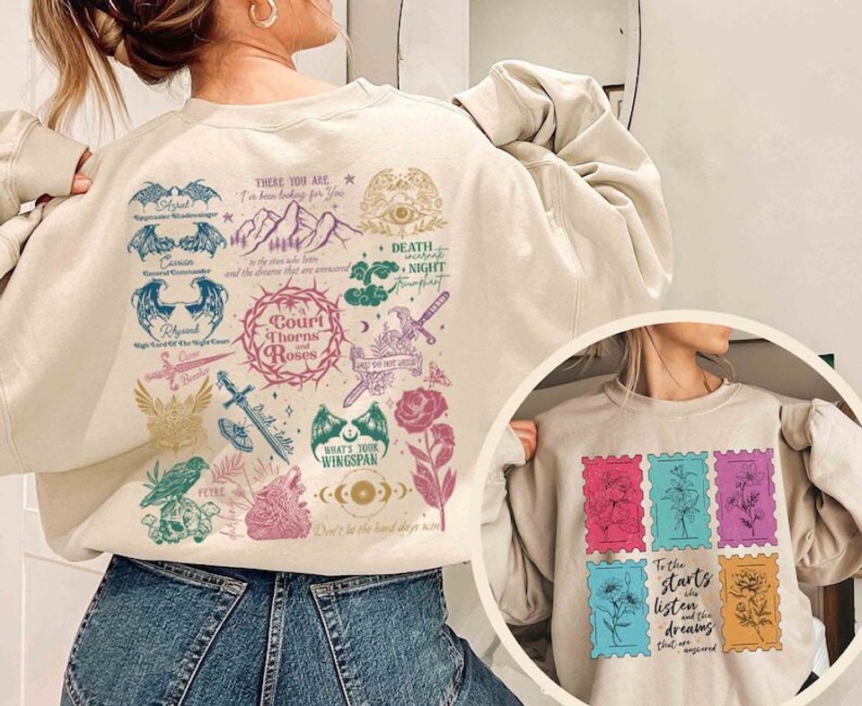 ACOTAR Quote Shirt, Velaris SJM Merch, Sarah J Maas