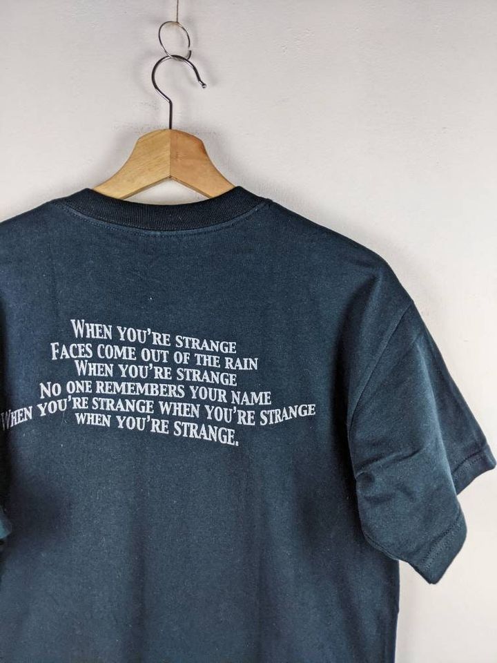 Vintage The Doors Jim Morrison Merch T-shirt Double Side