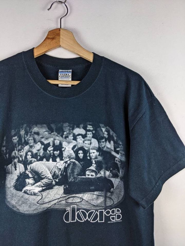 Vintage The Doors Jim Morrison Merch T-shirt Double Side