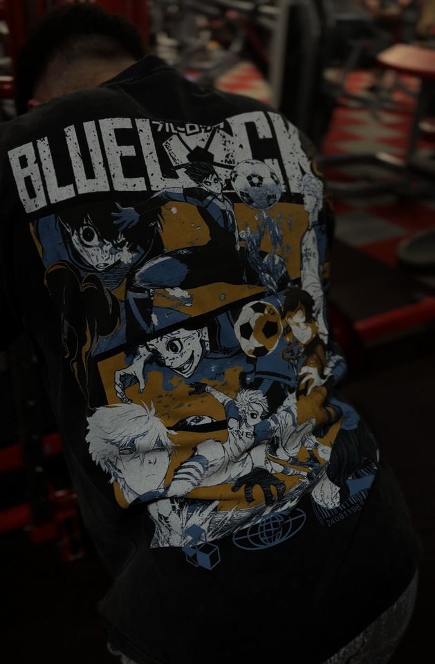 Blue Lock Anime Bachira, Isagi, Nagi Double Sided T-Shirt