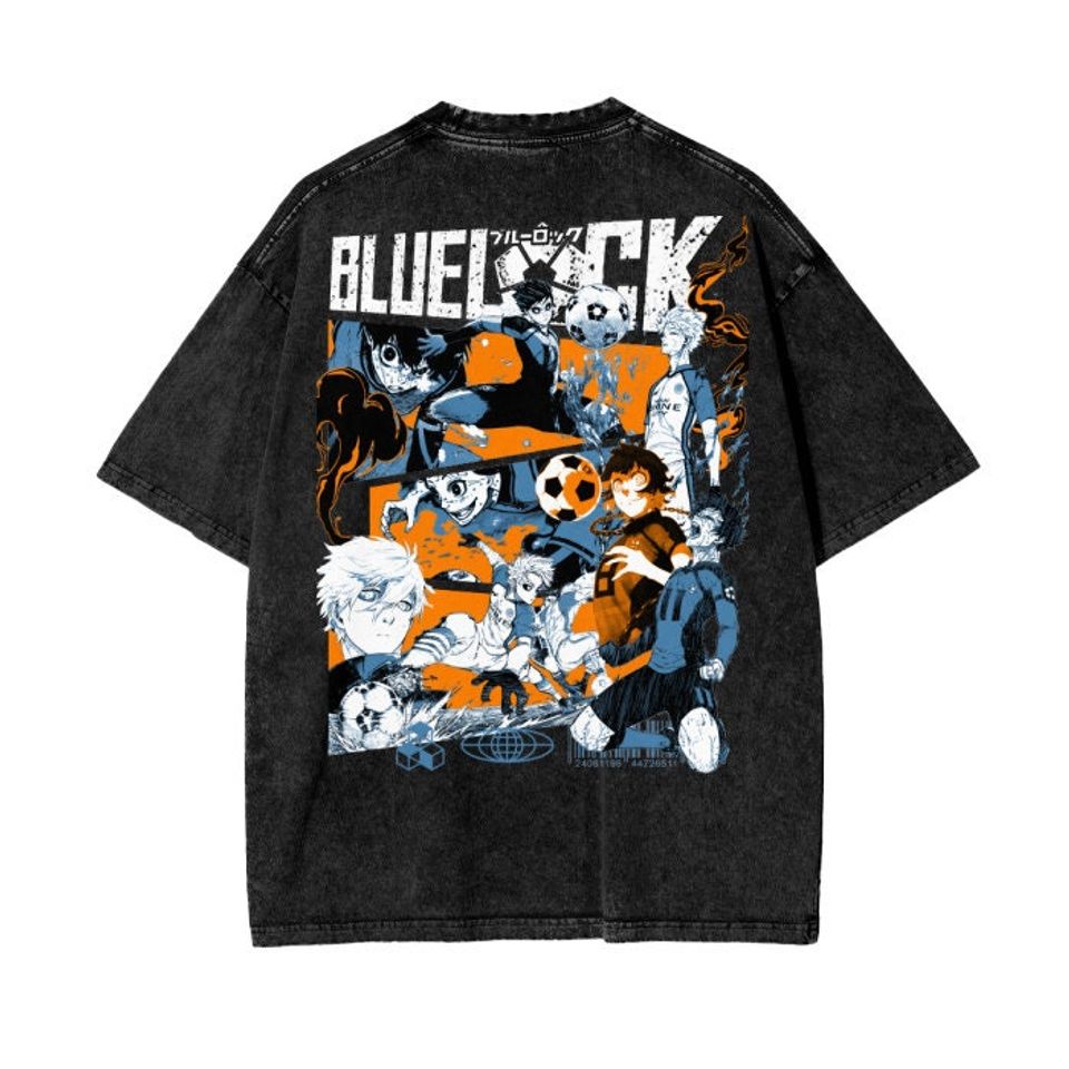 Blue Lock Anime Bachira, Isagi, Nagi Double Sided T-Shirt