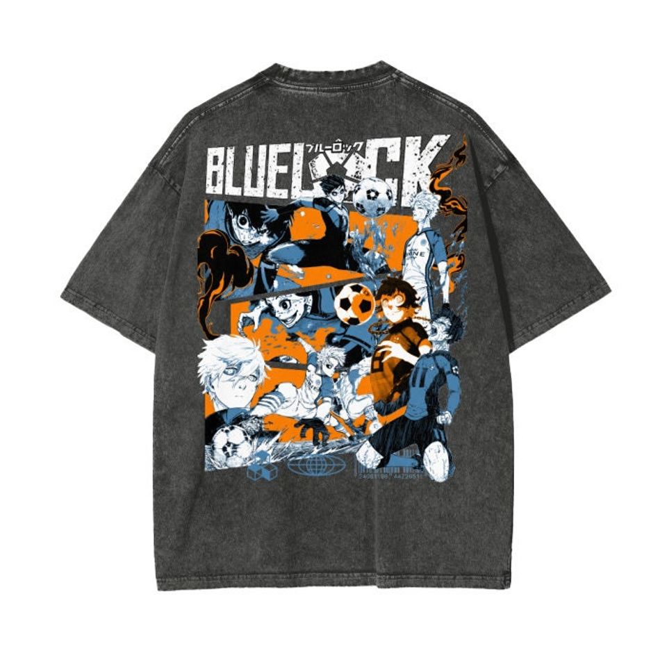 Blue Lock Anime Bachira, Isagi, Nagi Double Sided T-Shirt