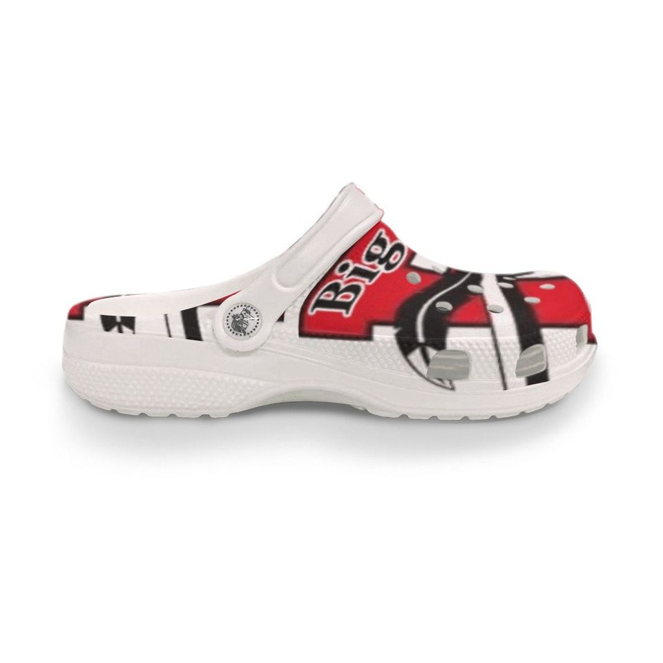 Bellaire Big Reds Logo Unisex Clogs
