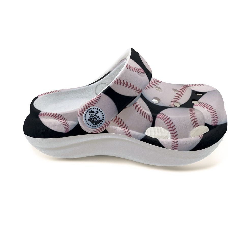Baseball All Over Print Classic Clogs
