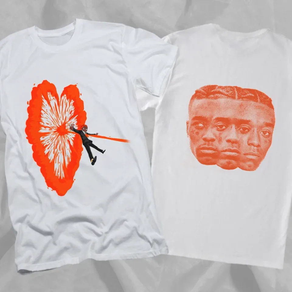 Lil Uzi Vert Rare That Way White Double Sided T-Shirt