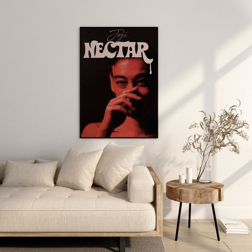 Nectar Poster | Joji Album Art | Ballads 1 | Smithereens | Nectar | Joji Wall Art