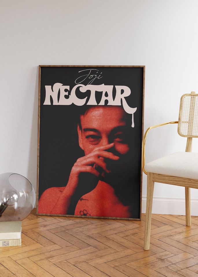 Nectar Poster | Joji Album Art | Ballads 1 | Smithereens | Nectar | Joji Wall Art