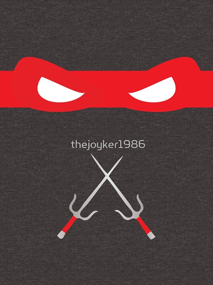 Red Ninja Turtles Raphael Pullover Hoodie