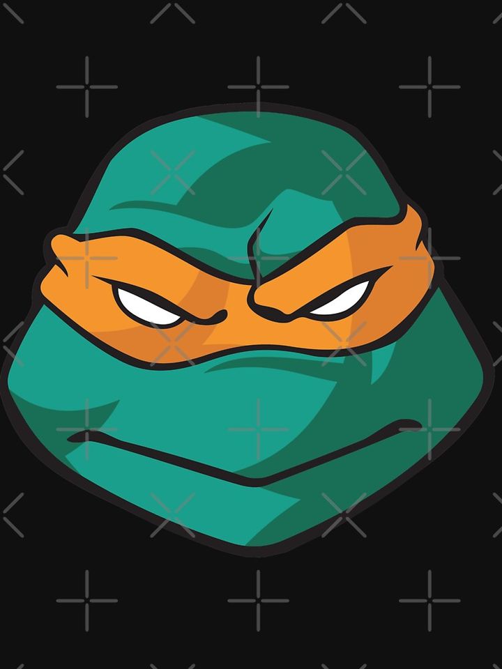 TMNT Michelangelo face Pullover Hoodie